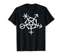 Symbole d'Inclusion de Genre Païen LGBTQI Wicca T-Shirt