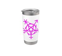 Symbole d'Inclusion de Genre Païen Wicca LGBTQI Diversité Gobelet isotherme en acier inoxydable double paroi