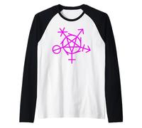 Symbole d'Inclusion de Genre Païen Wicca LGBTQI Diversité Manche Raglan