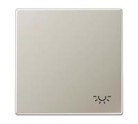 Symbole du berceau LIGHT Acier inoxydable pour bouton-poussoir - Plaque de recouvrement pour interrupteur / bouton-poussoir ES 2990 L