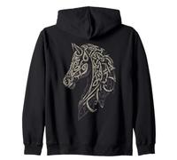 Symbole du Cheval Celtique Sweat à Capuche