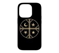 Symbole du Drapeau Mapuche Wenufoye Coque pour iPhone 14 Pro