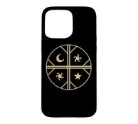 Symbole du Drapeau Mapuche Wenufoye Coque pour iPhone 15 Pro Max