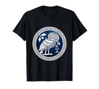 Symbole du hibou athénien antique d'Athènes T-Shirt