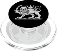 Symbole du Lion et du Soleil perse Iran PopSockets PopGrip pour MagSafe