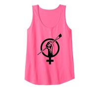 Symbole du Mouvement féministe - Poing d'autonomisation de L'Artiste féministe Débardeur