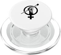 Symbole du Mouvement féministe - Poing d'autonomisation de L'Artiste féministe PopSockets PopGrip pour MagSafe
