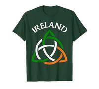 Symbole du Patrimoine Irlandais Tricolore Celtique de la trinité Irlandaise T-Shirt