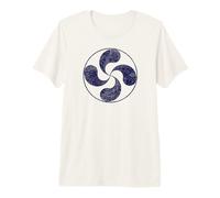 Symbole du Pays Basque de Lauburu pour Les Gens T-Shirt Haut de Gamme
