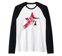 Symbole du Poing de Puissance de l'étoile de Boxe cubaine Manche Raglan