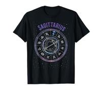 Symbole du Sagittaire Horoscope Symbole Zodiaque Étoiles Sagittaire T-Shirt