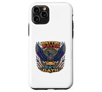Symbole du serment du Ciel Nordique du Corbeau de Combat Coque pour iPhone 11 Pro