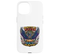 Symbole du serment du Ciel Nordique du Corbeau de Combat Coque pour iPhone 15