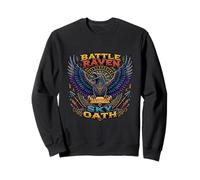 Symbole du serment du Ciel Nordique du Corbeau de Combat Sweatshirt