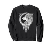 Symbole du Viking Fenrir - Mythologie nordique du loup Sweatshirt