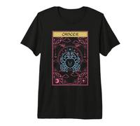 Symbole du Zodiaque Cancer Horoscope Astrologique Tarot T-Shirt Haut de Gamme