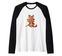 Symbole du Zodiaque Chinois Lapin Calme Manche Raglan