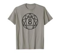 Symbole EnneagRAM Personnalité Type 8 Huit Challenger Protect T-Shirt