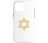 Symbole étoile de David, motif du patrimoine juif Coque pour iPhone 16 Pro Max