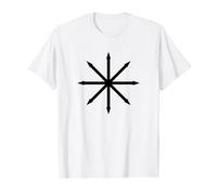 Symbole étoile du chaos punk en métal pentagramme anarchy occulte satan T-Shirt