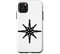 Symbole étoile du Chaos Punk métal Pentagramme Anarchie Occulte Satan Coque pour iPhone 11 Pro Max