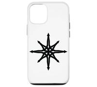 Symbole étoile du Chaos Punk métal Pentagramme Anarchie Occulte Satan Coque pour iPhone 12/12 Pro