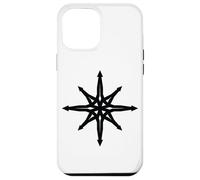 Symbole étoile du Chaos Punk métal Pentagramme Anarchie Occulte Satan Coque pour iPhone 12 Pro Max