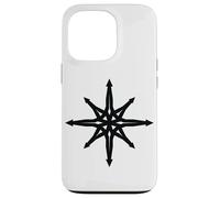 Symbole étoile du Chaos Punk métal Pentagramme Anarchie Occulte Satan Coque pour iPhone 13 Pro