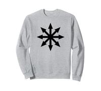 Symbole étoile du Chaos Punk métal Pentagramme Anarchie Occulte Sweatshirt