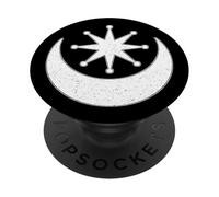 Symbole étoile et Croissant Byzantine Empire Byzantium PopSockets PopGrip Adhésif
