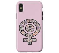 Symbole Féministe Vénus Coque pour iPhone X/XS