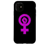 Symbole féministique Droits des Femmes Fille Puissance égalité des Genres Coque pour iPhone 11