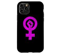 Symbole féministique Droits des Femmes Fille Puissance égalité des Genres Coque pour iPhone 11 Pro