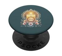 Symbole fictif de la lumière et du renouveau dans la Tradition persane PopSockets PopGrip Adhésif