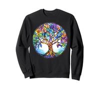 Symbole floral celtique arbre de vie avec nœud Sweatshirt