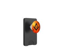Symbole Franc-Maçon Grand Architecte G Boussole Carrée PopSockets PopWallet pour MagSafe