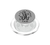 Symbole gnotique de la Pierre d'abrasifs gnostiques PopSockets PopGrip pour MagSafe