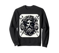 Symbole grec de Poséidon Trident grec ancien Sweatshirt