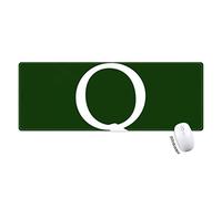 symbole guatemala quetzal gtq monnaie tapis de souris large cousues bords mat étendu game bureau