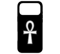 Symbole hiéroglyphique égyptien clé de la Vie Ankh Coque pour iPhone 17 Pro Max