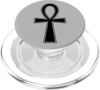 Symbole hiéroglyphique égyptien clé de la Vie Ankh PopSockets PopGrip pour MagSafe
