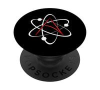 Symbole L'athéisme Atome Athée Science Evolution Agnostique PopSockets PopGrip Adhésif