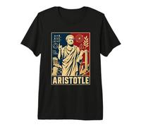 Symbole logique Philosophe Grec Classique Aristote T-Shirt Haut de Gamme