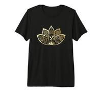 Symbole Lotus Om, Yoga T-Shirt Haut de Gamme