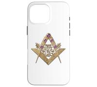 Symbole maçonnique avec « Fière épouse d'un maçon », Franc-maçon Coque pour iPhone 16 Pro Max