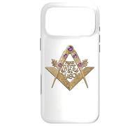 Symbole maçonnique avec « Fière épouse d'un maçon », Franc-maçon Coque pour iPhone 17 Pro Max