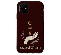 Symbole Magique de Lune sacrée Occulte Gothique sorcière Coque pour iPhone 11