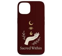 Symbole Magique de Lune sacrée Occulte Gothique sorcière Coque pour iPhone 13