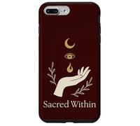 Symbole Magique de Lune sacrée Occulte Gothique sorcière Coque pour iPhone 7 Plus/8 Plus