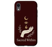 Symbole Magique de Lune sacrée Occulte Gothique sorcière Coque pour iPhone XR